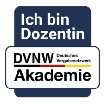 Badge DVNW Akademie, Dozentinnentätigkeit, F&E-Vergabe Seminar